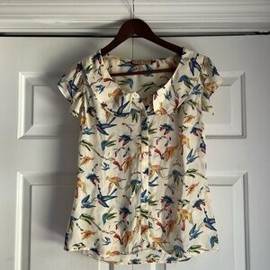 Vintage Bird Blouse